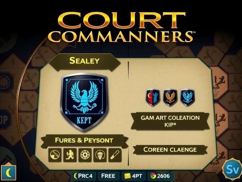 Court Commanders Gameplay Screenshot
